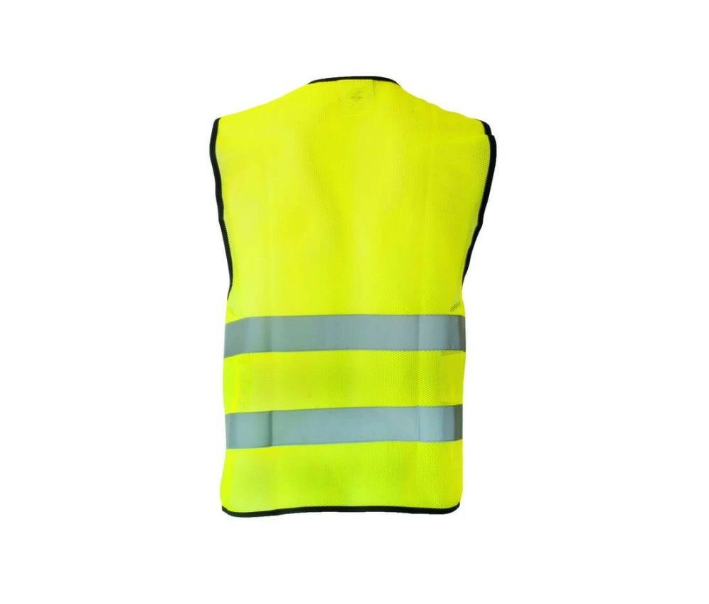 Korntex KX218 - Reflekterende sikkerhetsvest med høy synlighet med borrelås