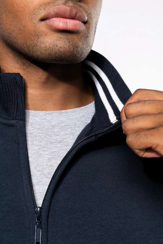 Herre Genser/Jakke med glidlås