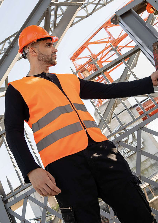 SIKKERHETSVEST MED GLIDESLÅS "COLOGNE"