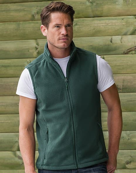 Russell R-872M-0 - Vindtett Fleecevest for Utendørsaktiviteter